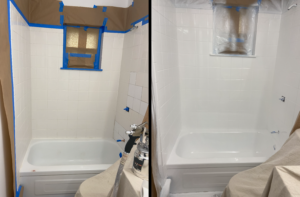 Bathtub & Tile Refinishing Near Me Before & After