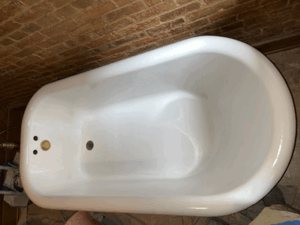 Clawfoot Bathtub Refinishing After